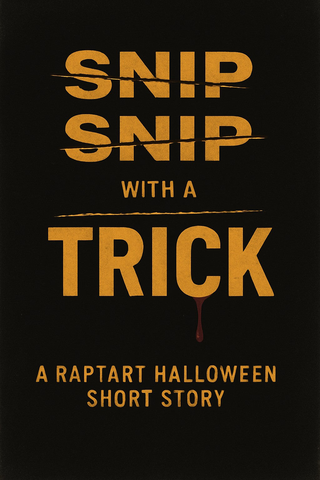 SNIP SNIP with a TRICK